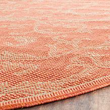 Safavieh Courtyard Gillian 5'3" x 5'3" Round Rug