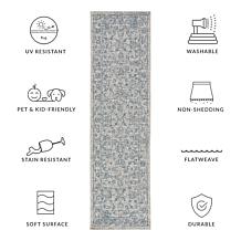 Safavieh Courtyard Owen 2'-3" X 8' Indoor/Outdoor Rug