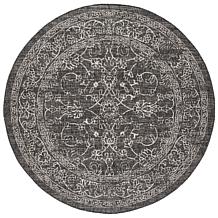 Safavieh Courtyard Owen 6'-7" Round Indoor/Outdoor Rug