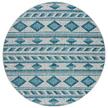 Safavieh Courtyard Theodore 6'-7" X 6'-7" Round Rug