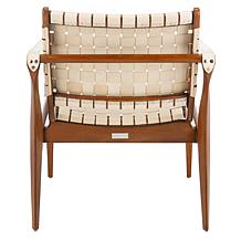 Safavieh Couture Dilan Leather Safari Chair