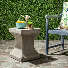 Safavieh Curby Concrete Accent Table - Gray
