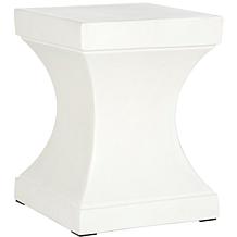 Safavieh Curby Concrete Accent Table - Ivory