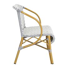 Safavieh Dandra Herringbone Rattan Settee