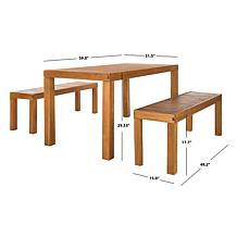 Safavieh Dario 3-piece Dining Set