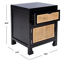 Safavieh Dave Drawer 1-Door Nightstand