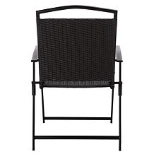 Safavieh Dory Folding Chair 2-Pack, 25" x 22.8" x 35.8"