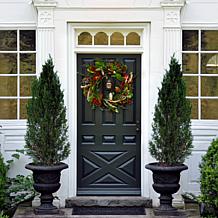 Safavieh Faux 30" Myrtle LED Wreath