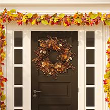 Safavieh Faux 31" Berry and Coreopsis Wreath