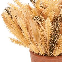 Safavieh Faux Wheat Ear Potted Arrangement