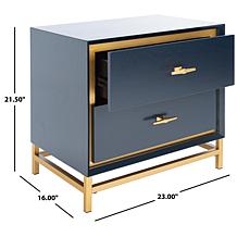 Safavieh Fenno 2-Drawer Nightstand