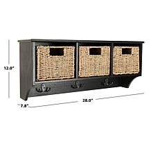 Safavieh Finley Hanging 3-Basket Wall Rack
