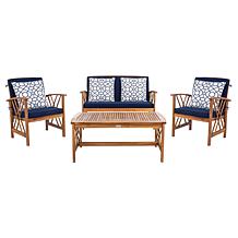Safavieh Fontana 4-piece Outdoor Living Set