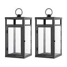 Safavieh Fraleigh 16" Outdoor Lantern 2-pack