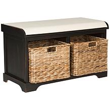 Safavieh Freddy Wicker Storage Bench