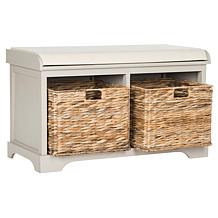 Safavieh Freddy Wicker Storage Bench