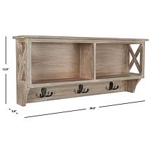Safavieh Freya Hanging Storage Wall Rack