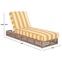 Safavieh Gillian Daybed 74.8" x 24.8" x 12.99"