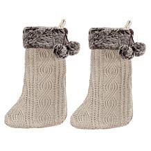 Safavieh Gingerbread Stocking 2-pack