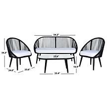 Safavieh Halcott 4-Piece Living Set