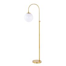 Safavieh Hamil Extendable Gold Metal Floor Lamp 55-62"