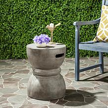 Safavieh Haruki Concrete Accent Table - Gray