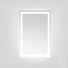 Safavieh Hyatt 24" Aluminum LED Mirror