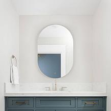 Safavieh Jax 36" Aluminum LED Mirror