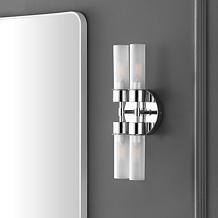 Safavieh Joli 4-Light Chrome Wall Sconce 6 x 4.25 x 17"