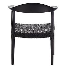 Safavieh Juneau Leather Woven Accent Chair