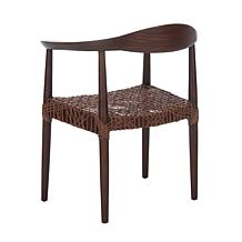Safavieh Juneau Leather Woven Accent Chair