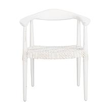 Safavieh Juneau Leather Woven Accent Chair