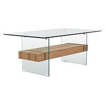 Safavieh Kayley Modern Rectangular Glass Coffee Table