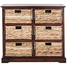 Safavieh Keenan 6 Wicker Basket Storage Chest