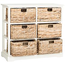 Safavieh Keenan 6 Wicker Basket Storage Chest