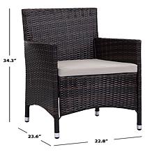 Safavieh Kendrick Set of 2 Casual Outdoor Chairs