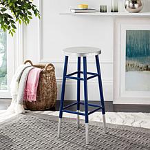 Safavieh Kenzie Silvertone-Dipped Bar Stool