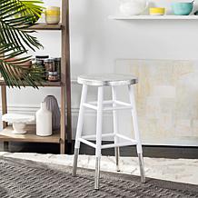 Safavieh Kenzie Silvertone-Dipped Counter Stool