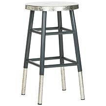 Safavieh Kenzie Silvertone-Dipped Counter Stool