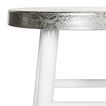 Safavieh Kenzie Silvertone-Dipped Counter Stool