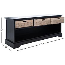 Safavieh Landers 3 Drawer Storage Bench