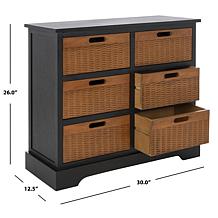 Safavieh Landers 6 Drawer Storage Unit