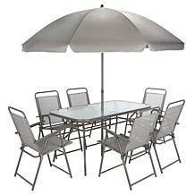 Safavieh Laurenti Dining Set Grey
