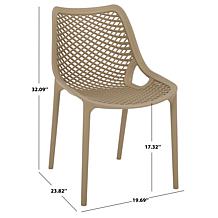 Safavieh Leila Dining Chair 2-Pack in Yellow