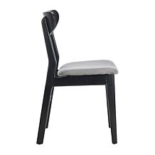 Safavieh Lucca Retro Black Dining Chair 2-pack