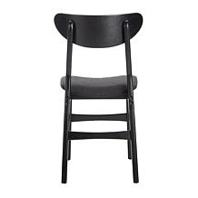 Safavieh Lucca Retro Black Dining Chair 2-pack