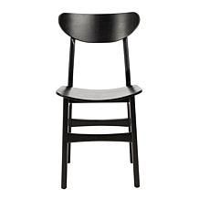 Safavieh Lucca Retro Black Dining Chair 2-pack