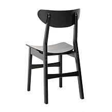 Safavieh Lucca Retro Black Dining Chair 2-pack