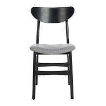 Safavieh Lucca Retro Black Dining Chair 2-pack