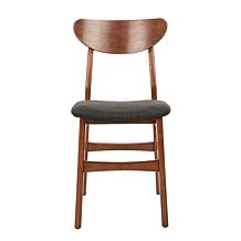 Safavieh Lucca Retro Brown Dining Chair 2-pack